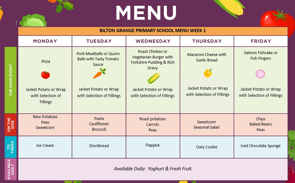 Bilton menu w1